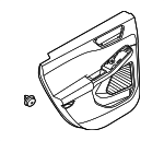 MJ6Z7827406BC - Body: Door Trim Panel for Ford: Escape Image