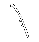 TE7155150 - : Finish Molding - Passenger Side (RH) for Mazda: CX-9 Image