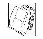 MN162391HC - : Seat Back Assembly for Mitsubishi: Lancer Image