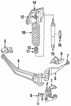 Suspension Components for 1989 Ford Ranger | OEM Parts Online
