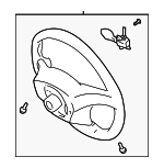 4510002250B0 - Steering: Steering Wheel for Toyota: Corolla Image