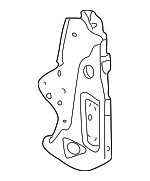 5536630220 - Entertainment &amp; Telematics: Radio Bracket for Lexus Image