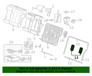 85643853 - Child Restraint Anchor Plate Honda Parts Online