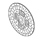 30098AC330 - : Transmission Clutch Friction Plate for Subaru: BRZ Image