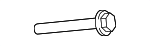 6102225AA - Engine: Trans Mount Bracket Screw for Mopar Image