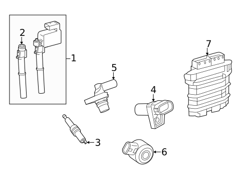 Ignition System for 2024 Mercedes-Benz Sprinter 2500 #0