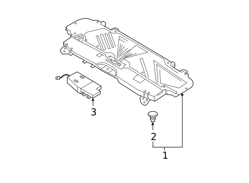 Antenna & Radio for 2003 Volvo XC90 #0
