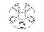 96653145 - Suspension: Wheel, Alloy for Chevrolet: Aveo, Aveo5 Image