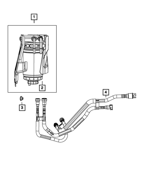 Fuel Pump and Sending Unit for 2014 Jeep Compass #1