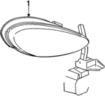 4763010 - Electrical: Headlamp Assembly for Mopar Image