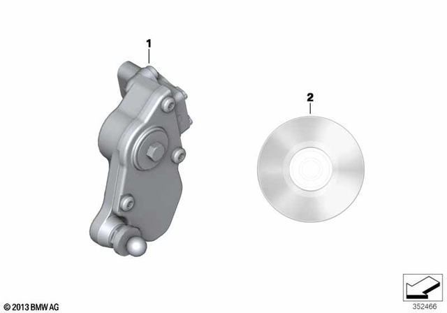 23418536884 - Ergonomics &amp; Comfort: Shift Assistant Pro for BMW-Motorrad Image