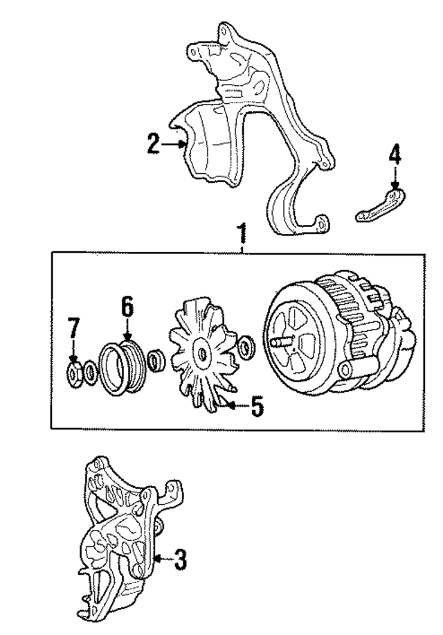 10495514 - Electrical: Alternator Pulley for GM Image