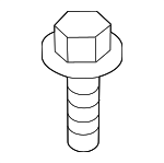 68314558AA - Body: Cowl Grille Screw for Mopar Image