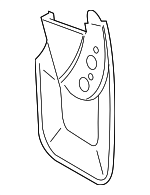 766260C060 - Body: Mud Guard for Toyota: Tundra Image