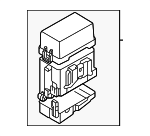 GRT866750 - : Relay Box for Mazda: 6, CX-5 Image