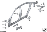 41219635504 - Bodywork: Console Opener, Right for BMW Image
