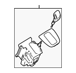 DT1Z7210BA - Body: Shifter for Ford: Transit Connect Image