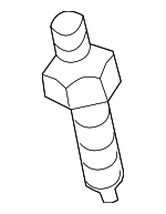 1K0615273B - Brakes: Bleeder Valve for Volkswagen: Arteon, Atlas, Atlas Cross Sport, Beetle, CC, e-Golf, Golf, Golf Alltrack, Golf R, Golf SportWagen, GTI, Jetta, Passat, Rabbit, Taos, Tiguan Image