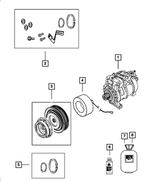 68339349AE - : Air Conditioning Compressor for Dodge: Challenger Image