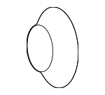 80874AX000 - Body: Door Shell Grommet for Nissan Image