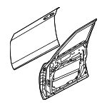 H010A7KAMA - Body: Door Shell for Nissan Image