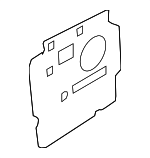 8T0863981 - Body: Sound Absorber for Audi: A5 Quattro, RS5, S5 Image