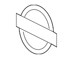 628891VX0A - Body: Emblem for Nissan Image