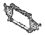 64101CU000 - Body: Radiator Support for Hyundai Image image
