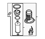 16112755085 - Fuel System: Fuel Filter for Mini Image