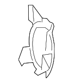 68164962AA - HVAC: Blower Motor Cover for Dodge: Dart Image