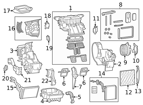 Blower Motor & Fan for 2015 Dodge Dart #0