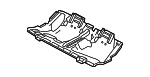5R3Z6360524AA - Body: Seat Track Support for Ford Image