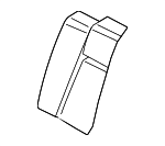 AR3Z6366601DB - Body: Seat Back Cover for Ford: Mustang Image