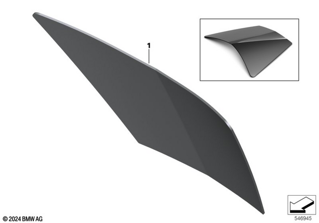 77315B3C789 - Design: Protective Pad - Gt for BMW-Motorrad Image