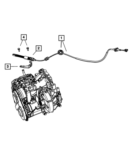 Gearshift Controls and Related Parts for 2009 Chrysler Sebring #1