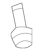 6504971AA - Body: Fender Liner Screw for Chrysler: 300M, Concorde, LHS | Dodge: Intrepid Image