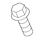 9YA02100S - Body: Mount Bolt for Mazda: 3, 6, CX-3, CX-30, CX-5, CX-50 Image