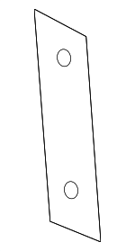 51227203561 - Body: Plate for BMW: 528i, 528i xDrive, 535d, 535d xDrive, 535i, 535i GT, 535i GT xDrive, 535i xDrive, 550i, 550i GT, 550i GT xDrive, 550i xDrive, 740i, 740Ld xDrive, 740Li, 740Li xDrive, 750i, 750i xDrive, 750Li, 750Li xDrive, 760Li, ActiveHybrid 5, ActiveHybrid 7, M5 Image