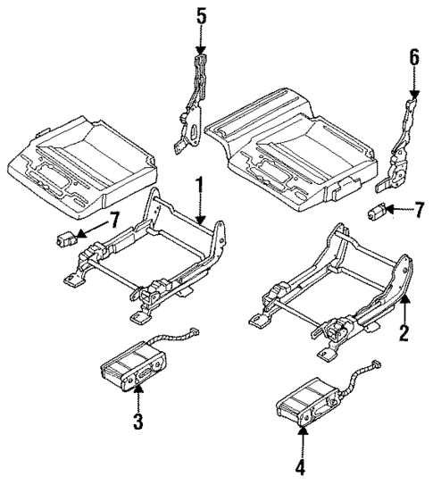 Power Seats for 1994 Cadillac Fleetwood #0