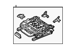 88600G2551T9Y - Body: Seat Track for Hyundai Image