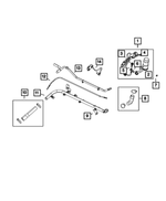 68336613AD - Fuel and Accelerator Pedal: Fuel Filler Tube for Mopar Image