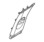 85830TD100YGU - : Upper Center Pillar Trim for Hyundai Image