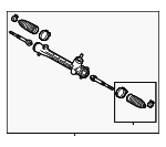 4551052351 - Steering: Gear Assembly for Toyota: Prius C, Yaris Image