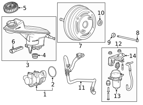 Brake Hydraulics for 2021 Chevrolet Trax #0