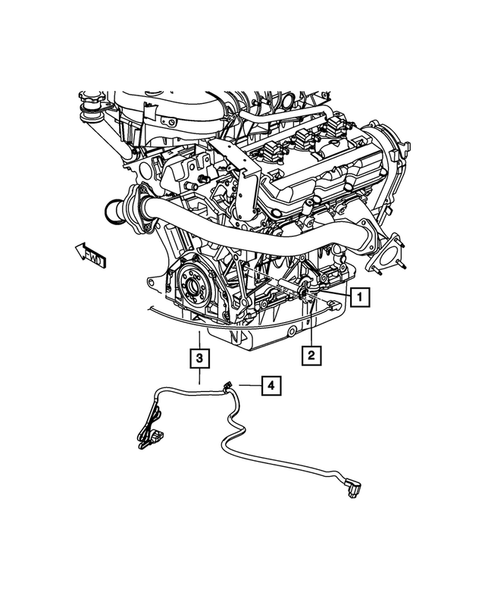 Cylinder Block for 2010 Dodge Nitro #1
