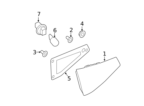 Backup Lamps for 2011 Subaru Impreza #0