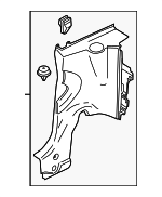 51432758899 - Body: Lower Quarter Trim for Mini Image