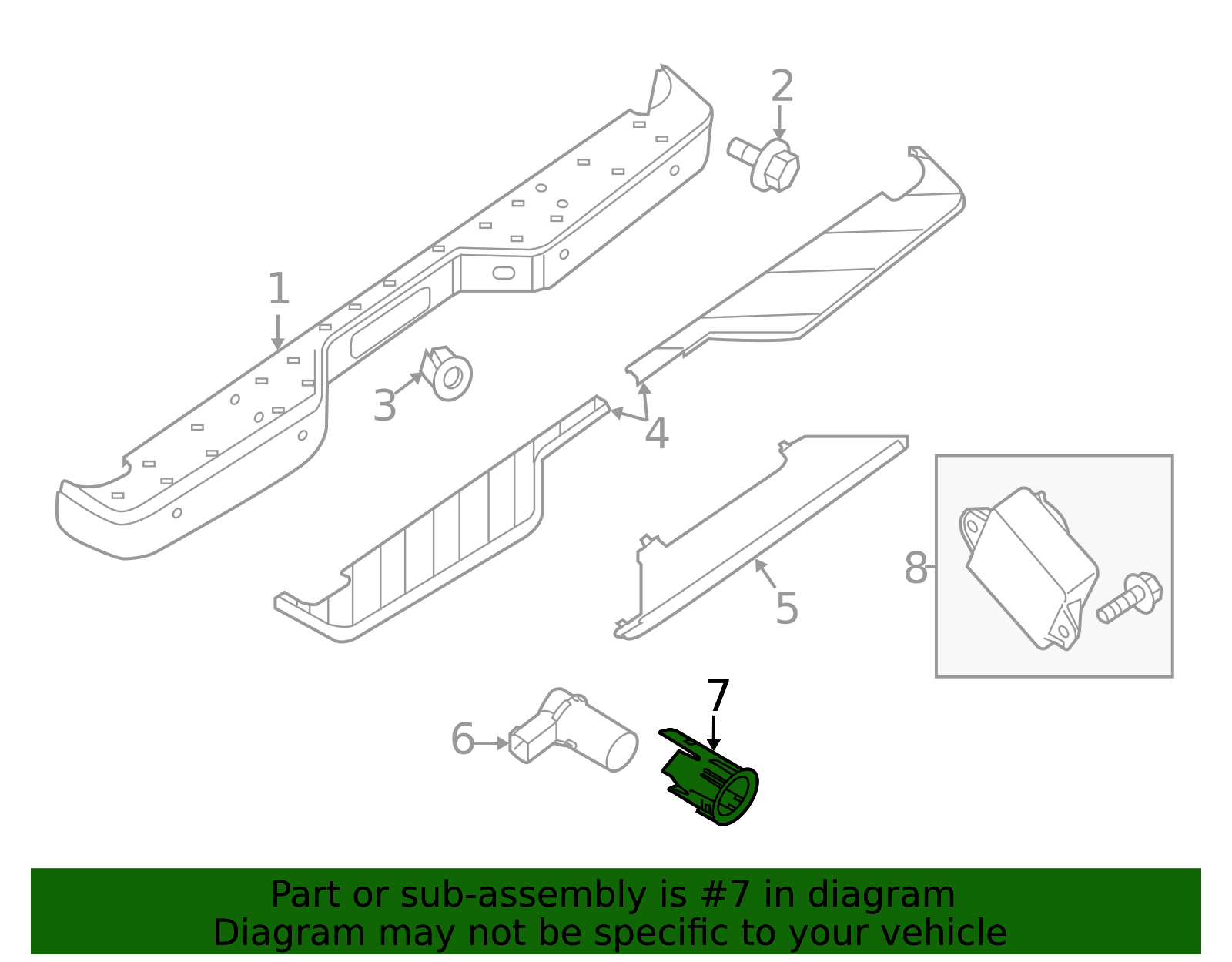 thumbnail image 2 of Driveshaft Center Support Bearing – For Nissan Titan 2004-2015 (37520-7S200) 2 of 4