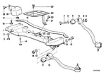 31111140380 - Front Axle: Front Axle Support for BMW Image