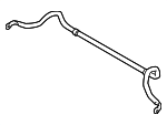 4056A009 - Suspension: Stabilizer Bar for Mitsubishi: Outlander Image